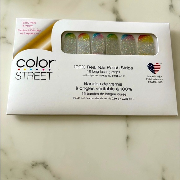 NEW Color Street “throwing shade” nail polish strips - Picture 1 of 3